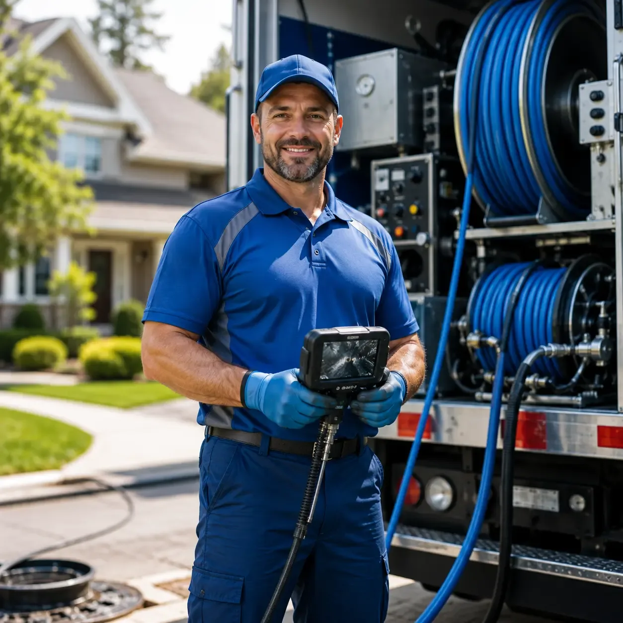 Local outdoor drain cleaning specialists in Montezuma, OH